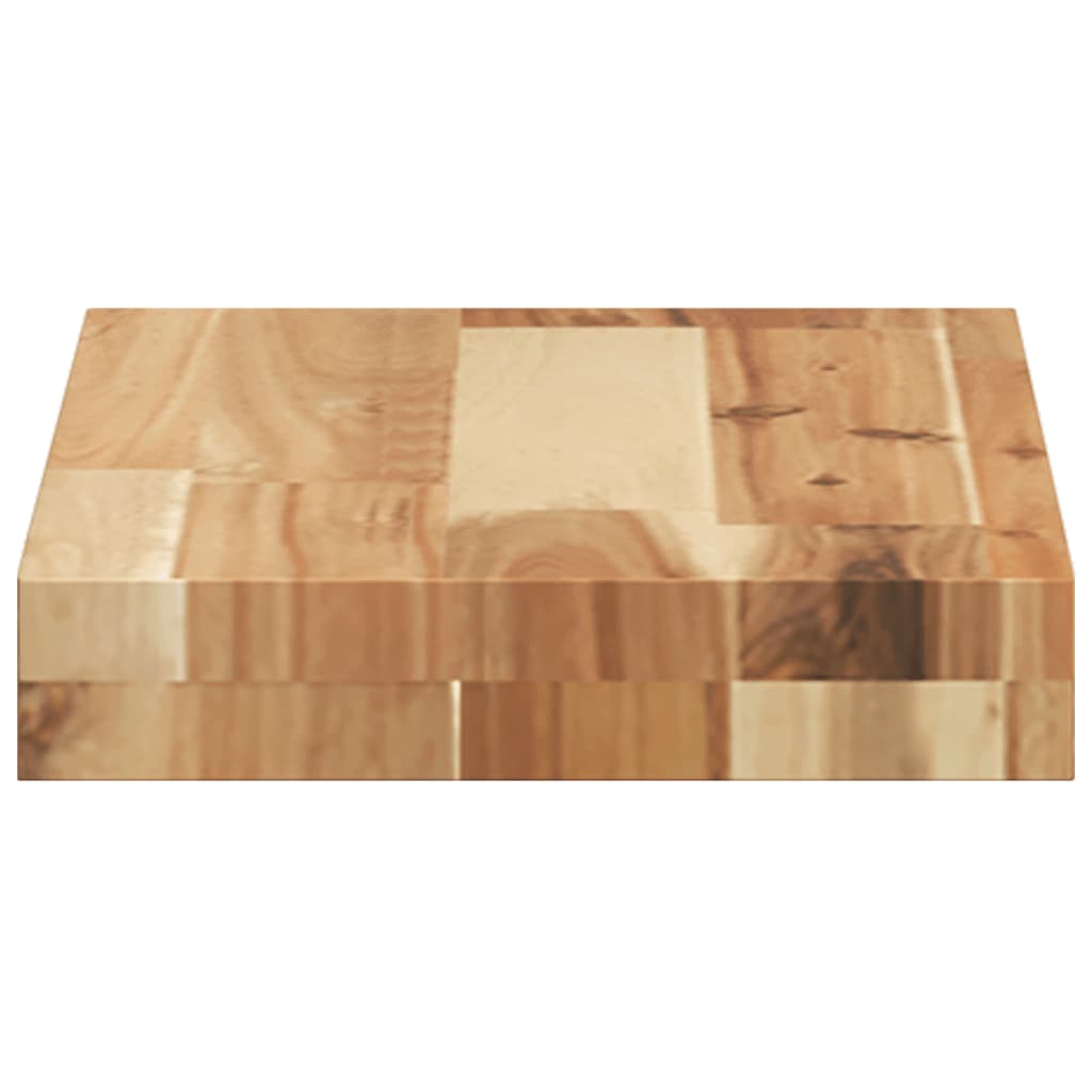 Mensole da Parete 3 pz 60x20x4 cm Legno Acacia Rifinito a Olio