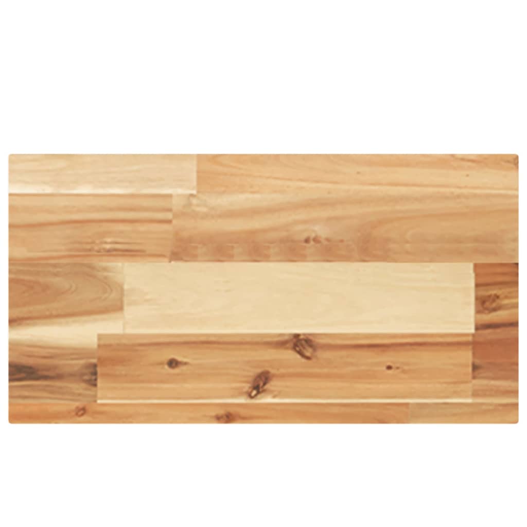 Mensole da Parete 3 pz 60x20x4 cm Legno Acacia Rifinito a Olio