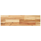 Mensole da Parete 4 pz 80x20x4 cm Legno Acacia Rifinito a Olio