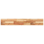 Mensole da Parete 2 pz 120x20x4 cm Legno Acacia Rifinito a Olio