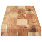 Mensole da Parete 3 pz 120x20x4 cm Legno Acacia Rifinito a Olio