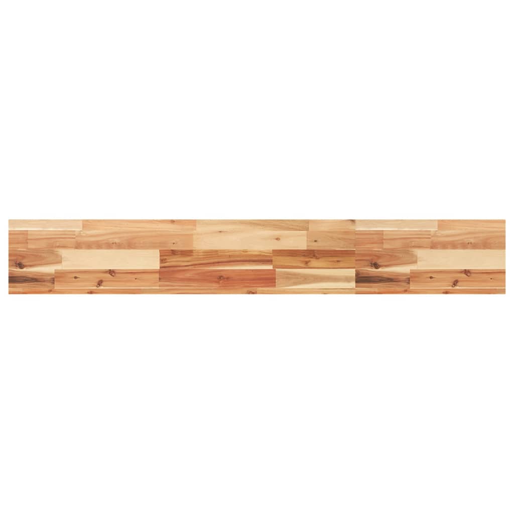 Mensole da Parete 4 pz 120x20x4 cm Legno Acacia Rifinito a Olio