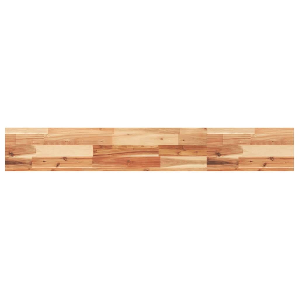 Mensole da Parete 3 pz 160x20x4 cm Legno Acacia Rifinito a Olio