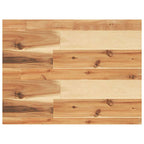 Mensole da Parete 3 pz 40x30x4 cm Legno Acacia Rifinito a Olio