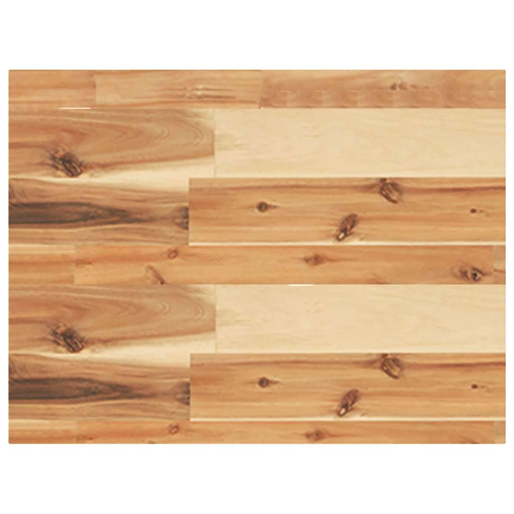 Mensole da Parete 3 pz 40x30x4 cm Legno Acacia Rifinito a Olio