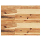 Mensole da Parete 4 pz 40x30x4 cm Legno Acacia Rifinito a Olio