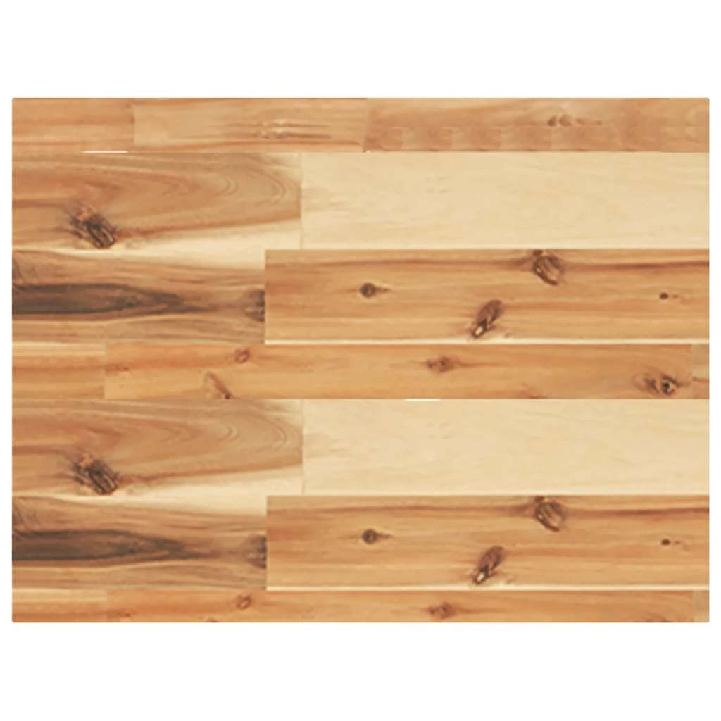 Mensole da Parete 4 pz 40x30x4 cm Legno Acacia Rifinito a Olio