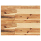 Mensole da Parete 2 pz 60x30x4 cm Legno Acacia Rifinito a Olio