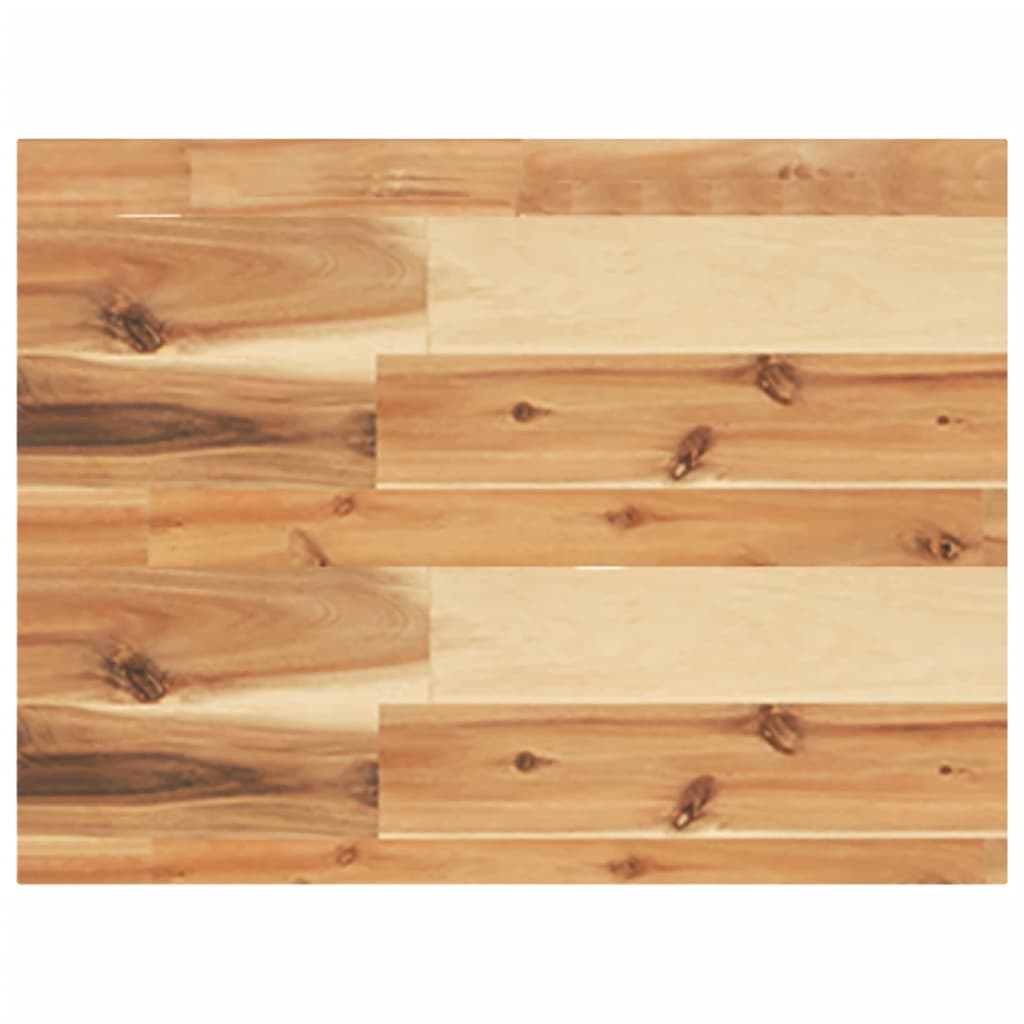 Mensole da Parete 3 pz 60x30x4 cm Legno Acacia Rifinito a Olio