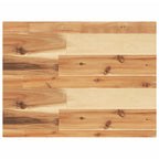 Mensole da Parete 3 pz 60x30x4 cm Legno Acacia Rifinito a Olio