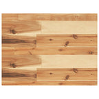 Mensole da Parete 4 pz 60x30x4 cm Legno Acacia Rifinito a Olio