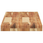 Mensole da Parete 3 pz 80x30x4 cm Legno Acacia Rifinito a Olio
