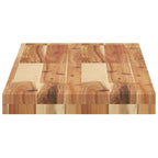 Mensole da Parete 4 pz 80x30x4 cm Legno Acacia Rifinito a Olio