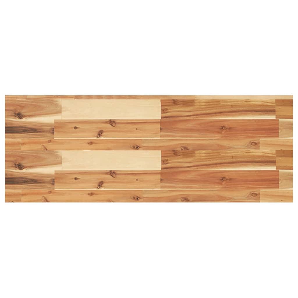 Mensole da Parete 4 pz 80x30x4 cm Legno Acacia Rifinito a Olio