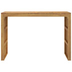 Tavolo Consolle 110x35x75 cm in Legno Massello di Teak