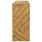 Tavolo Consolle 110x35x75 cm in Legno Massello di Teak
