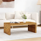 Tavolino da Salotto 110x60x38 cm in Legno Massello di Teak