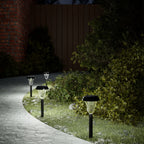 Luci Solari per Percorsi con Picchetti 12 pz Bianche