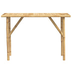 Tavolo Consolle 115x39x75 come in Bambù