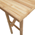 Tavolo Consolle 115x39x75 come in Bambù