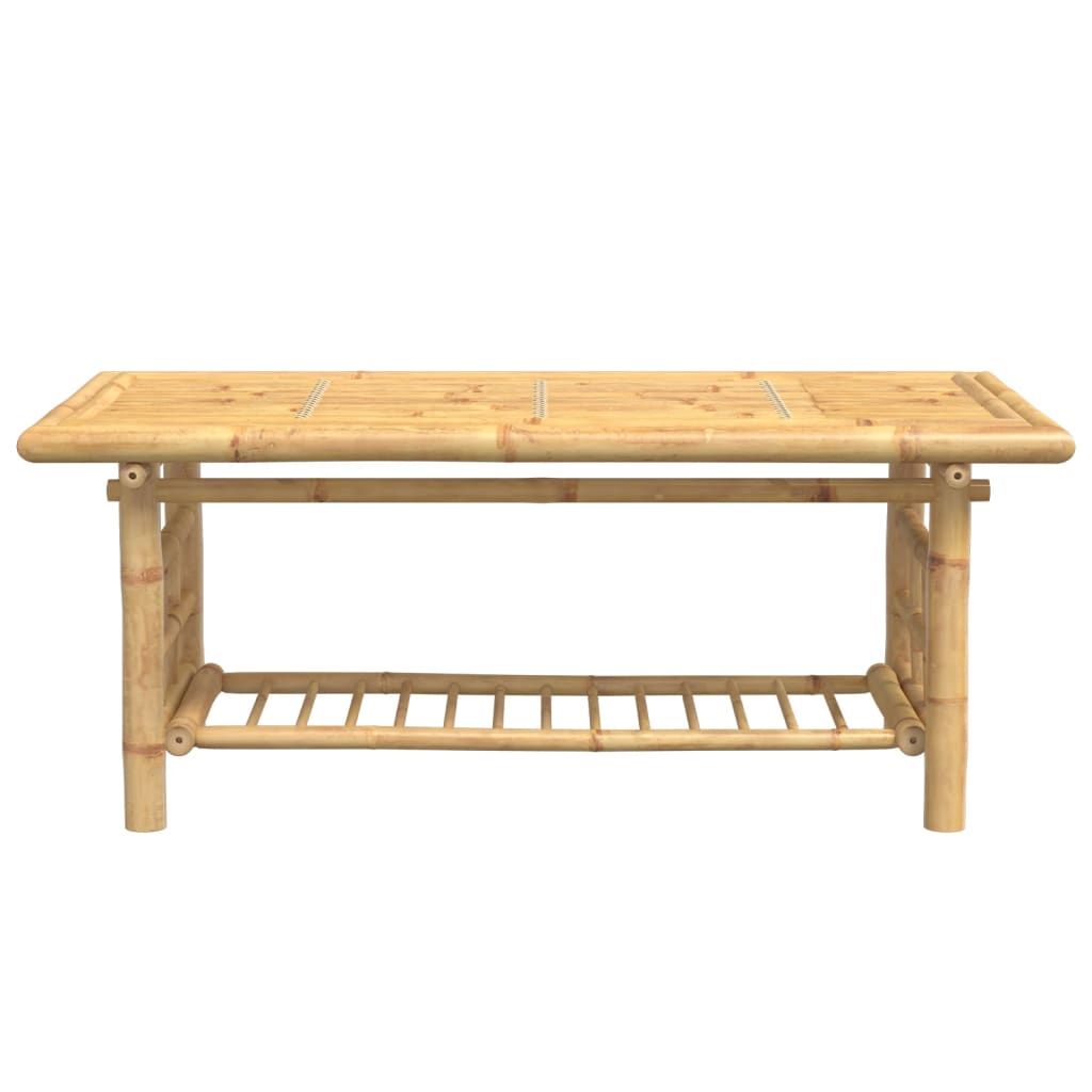 Tavolino da Salotto 110x55x45 cm in Bambù