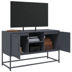 Mobile TV Antracite 100,5x39x60,5 cm in Acciaio