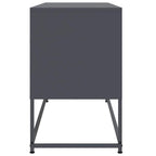 Mobile TV Antracite 100,5x39x60,5 cm in Acciaio