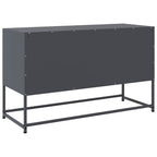 Mobile TV Antracite 100,5x39x60,5 cm in Acciaio