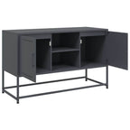Mobile TV Antracite 100,5x39x60,5 cm in Acciaio