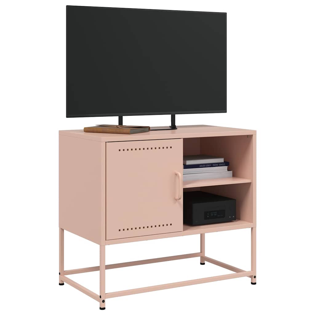 Mobile TV Rosa 68x39x60,5 cm in Acciaio