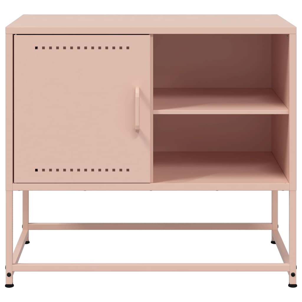 Mobile TV Rosa 68x39x60,5 cm in Acciaio