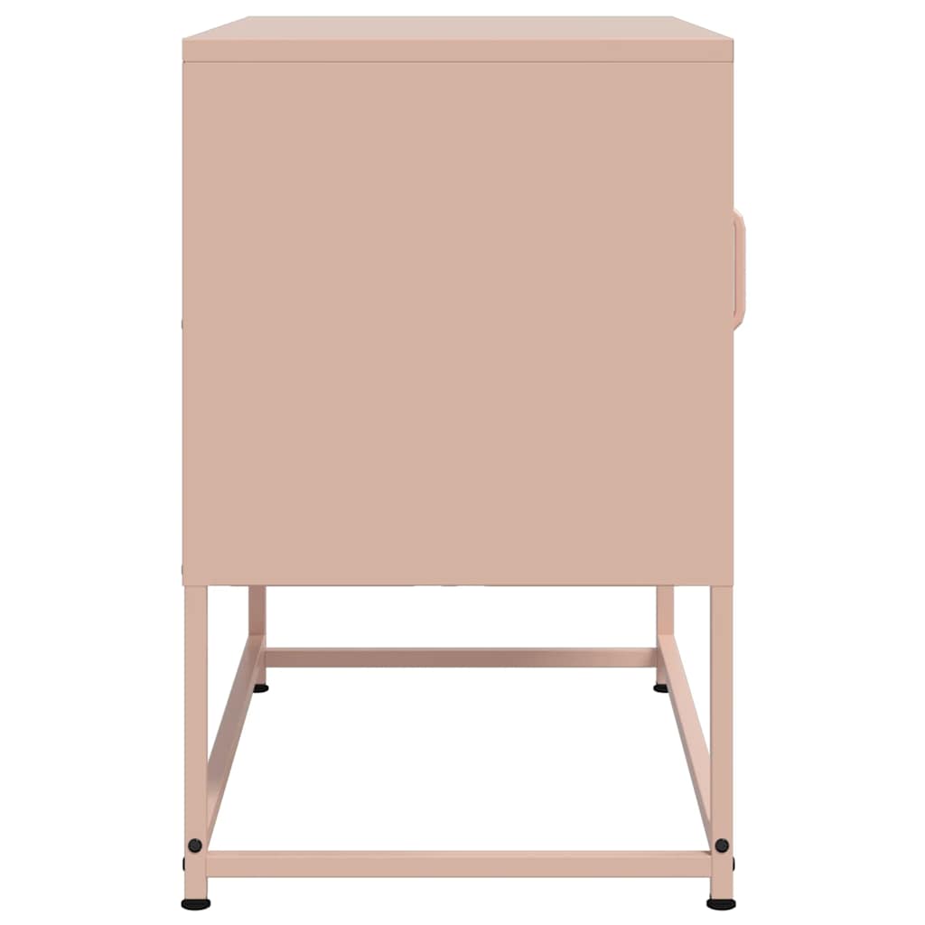Mobile TV Rosa 68x39x60,5 cm in Acciaio