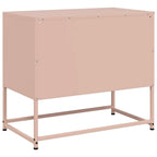 Mobile TV Rosa 68x39x60,5 cm in Acciaio