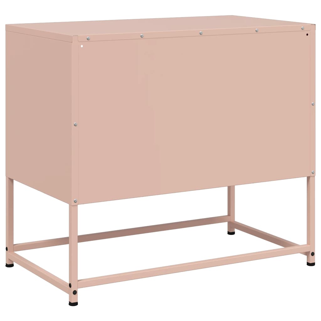 Mobile TV Rosa 68x39x60,5 cm in Acciaio