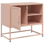 Mobile TV Rosa 68x39x60,5 cm in Acciaio