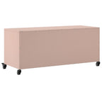 Mobile TV Rosa 100,5x39x43,5 cm in Acciaio