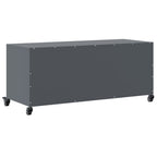Mobile TV Antracite 100,5x39x43,5 cm Acciaio
