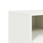 Mobile TV Bianco 100,5x39x43,5 cm in Acciaio
