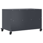 Mobile TV Antracite 68x39x43,5 cm in Acciaio