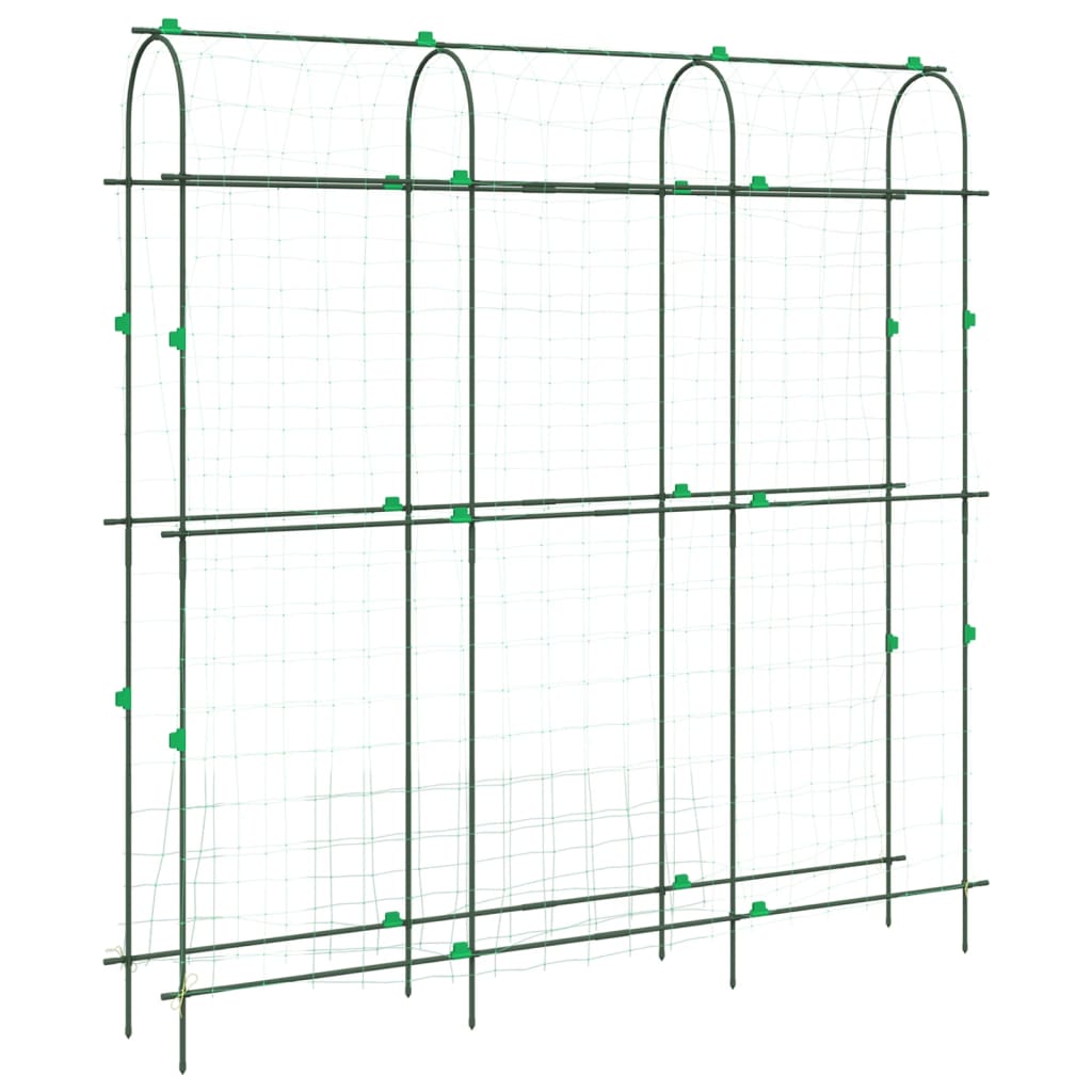 Traliccio Giardino per Rampicanti Telaio U 181x31x182,5 Acciaio