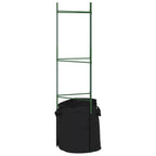 Sostegno Pomodori con Sacchetto Piante 2pz 116 cm Acciaio e PP