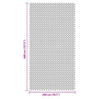 Tappeto da Tenda Antracite 4x2 m