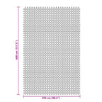 Tappeto da Tenda Antracite 4x2,5 m