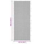 Tappeto da Tenda Antracite 6x2,5 m