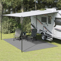 Tappeto da Tenda Antracite 5x3 m