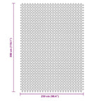 Tappeto da Tenda Blu 3x2,5 m