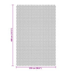 Tappeto da Tenda Blu 4x2,5 m