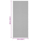 Tappeto da Tenda Blu 6x2,5 m
