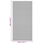 Tappeto da Tenda Blu 6x3 m