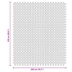 Tappeto da Tenda Verde 2,5x2 m